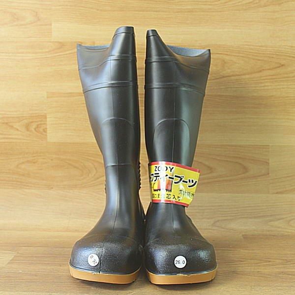 zoさん専用 オカモト 26.0cm耐油長靴 ZODY セーフティ 01 鋼鉄製 先芯入り