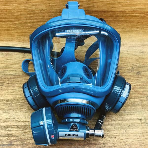 ②興研 プレッシャデマンド型エアラインマスク サカヰ式 17号HVG-ZW KOKEN/興研 17号HV-Z型 サカヰ式 プレッシャデマンド形 エアライン