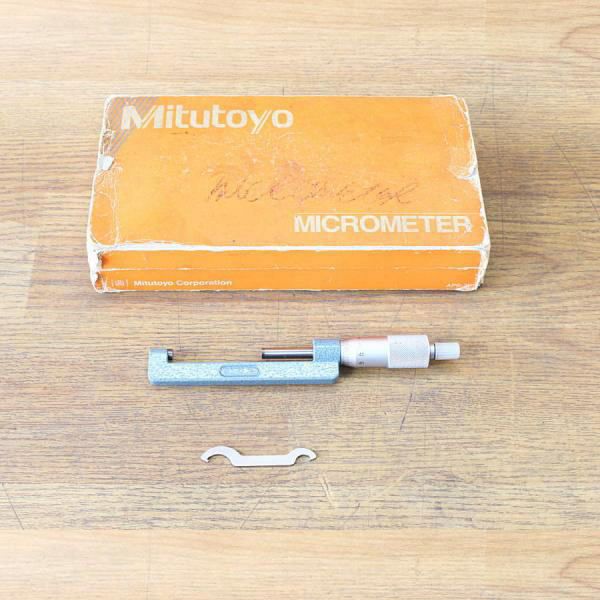 ミツトヨ/Mitutoyo 50-75mm/0.01mm ハブマイクロメーター CSM-75