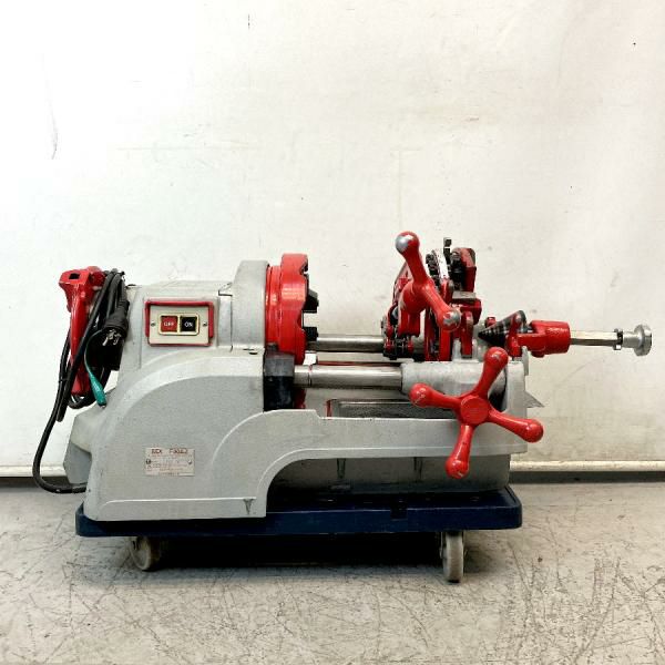 REX/レッキス工業 F80AZ 3インチパイプマシン ねじ切り機 | 機械工具の