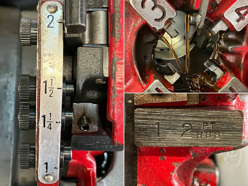 分解整備済】REX/レッキス 3インチ パイプマシン 90A3 / 80A