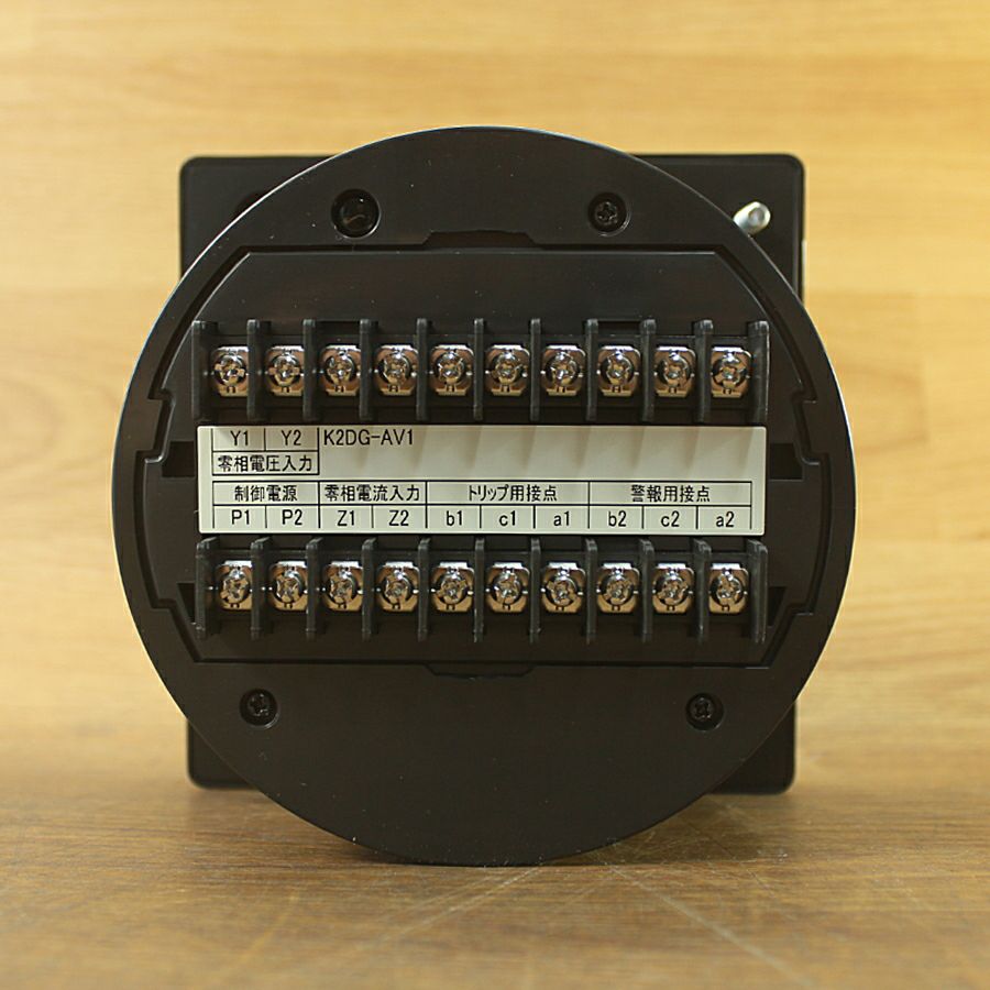 OMRON/オムロン K2DG-AV1 デジタル形地絡方向継電器(ZPD方式) 2023年製 