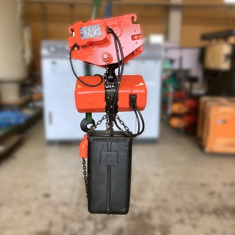 HITACHI 日立 懸垂型 電動 チェーンホイスト 200V 電動ウィンチ MODEL