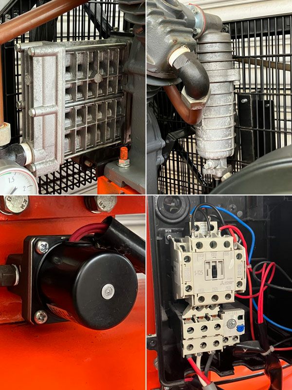 BANZAI/バンザイ 3.7kW 5馬力 給油式レシプロコンプレッサー CT