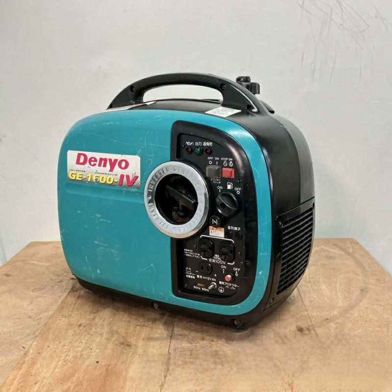インバーター発電機 デンヨー　GE1600Ⅳ GE-1600SS-IV - デンヨー株式会社