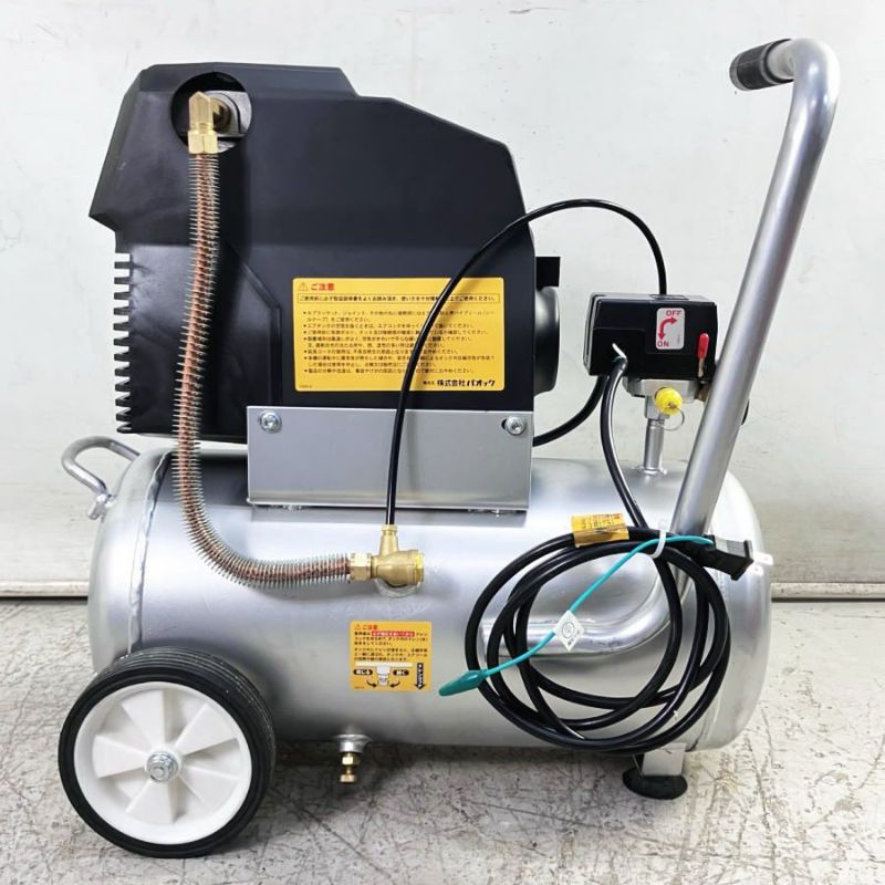 南12条店 PAOCK/パオック 常圧 オイルレス エアコンプレッサー タンク容量：25L APM-25L 南12条店 PAOCK/パオック 常圧 オイルレス エアコンプレッサー タンク