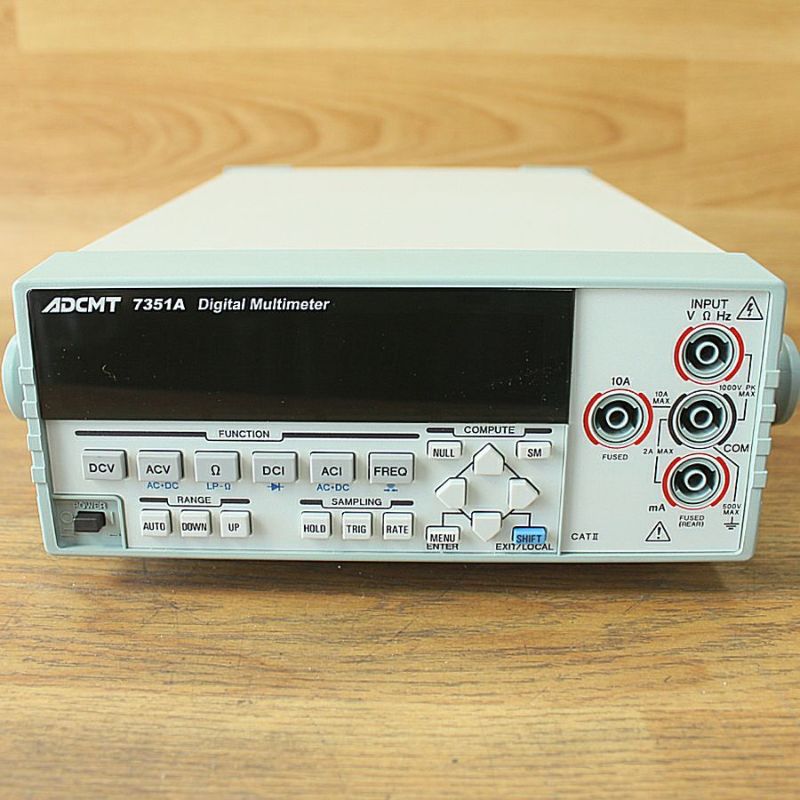 ADCMT 7351A 5.5桁 Digital Multimeter ADCMT/エーディーシー 7351A デジタルマルチメーター 箱付き