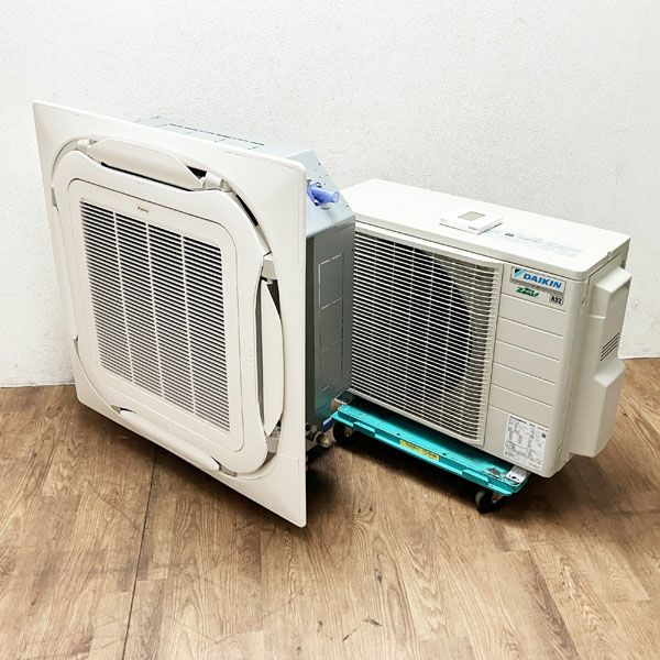 ダイキン パッケージエアコン 天カセ4方向 3馬力 FHCP80FD/RZRP80BYV 単相200V 2022年製 |  機械工具のMugendouネットショップ