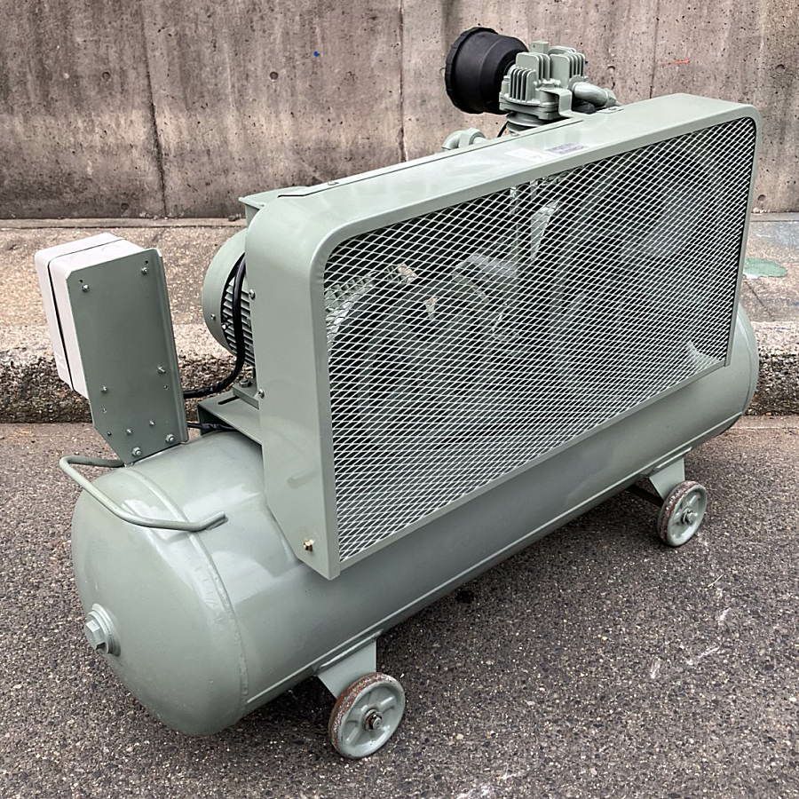 HITACHI/日立 7.5P-9.5CV 7.5kW/10馬力エアーコンプレッサー ベビコン