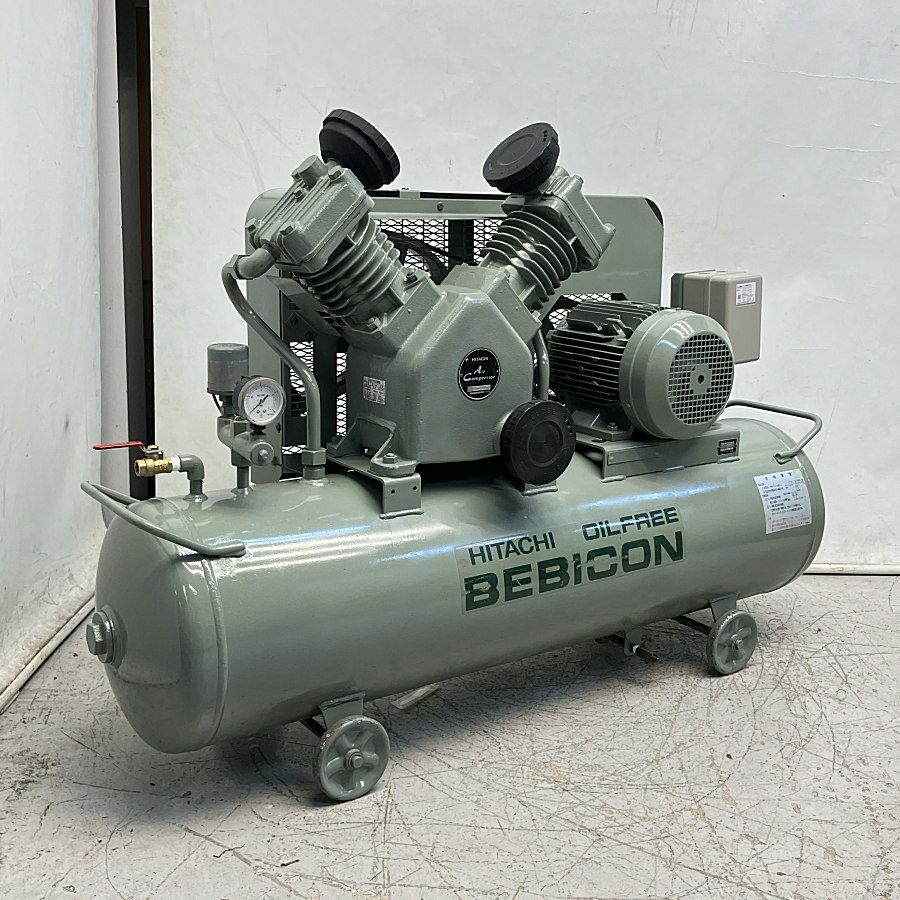HITACHI/日立 3.7OP-8.5TA6 3.7kW/5馬力 レシプロコンプレッサー オイルフリー 60Hz | 機械工具の ...