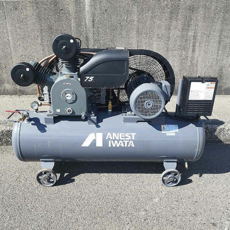 コンプレッサー アネスト岩田 7.5kw 10馬力