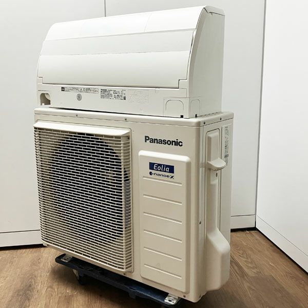 極美品　2022年パナソニック ルームエアコン18畳CS-EX562D2-W パナソニック CS-EX562D2-W エアコン エオリア(Eolia) EX