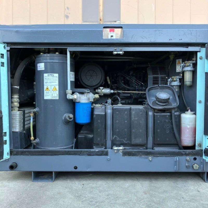 AIRMAN エンジンコンプレッサー AIRMAN/エアマン 北越工業 PDS75SC 20馬力 エンジンコンプレッサー