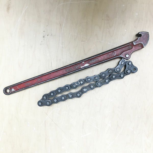 スーパーツール/SUPER TOOL チェーンレンチ スーパートング 全長