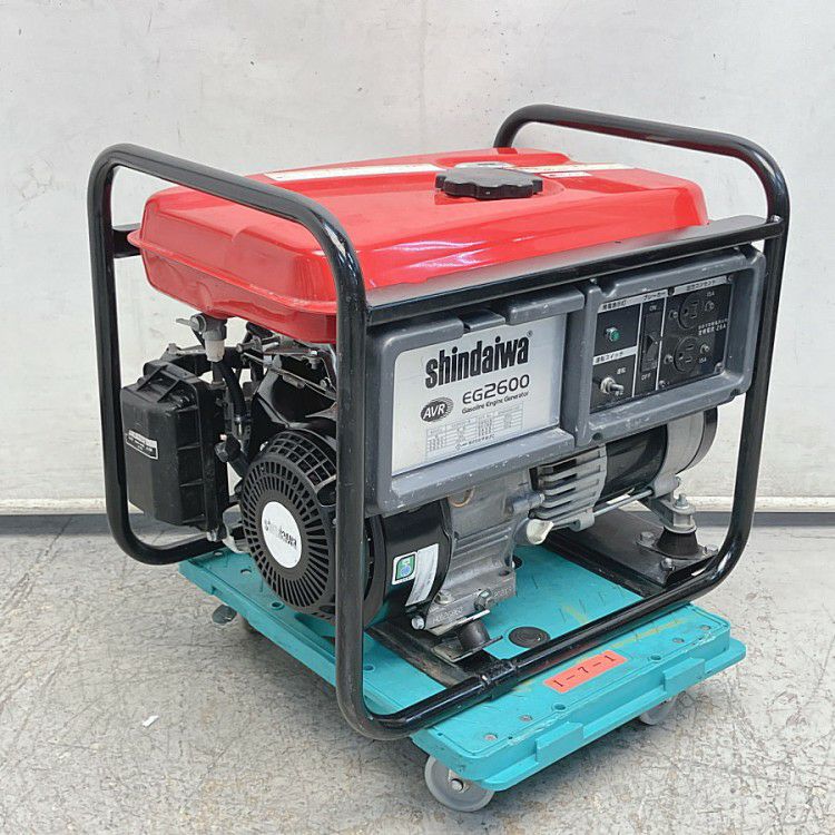 shindaiwa/新ダイワ 2.6kVA ガソリンエンジン発電機 EGR2600-B 60Hz