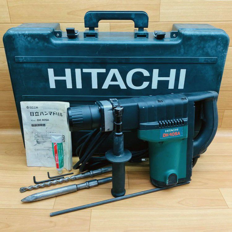 【お取引中】HITACHI  DH40SA  ハンマドリル 40mm HITACHI/日立工機 DH40SA 40mm ハンマードリル | 機械工具のMugendou
