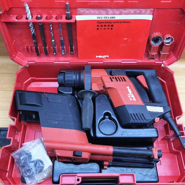 HILTI/ヒルティ TE5 ハンマドリル 集塵装置付き 500W | 機械工具の