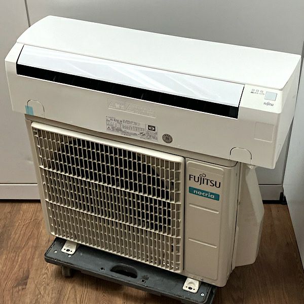 富士通 nocria AS-B25K-W エアコン 8畳用 2020年製