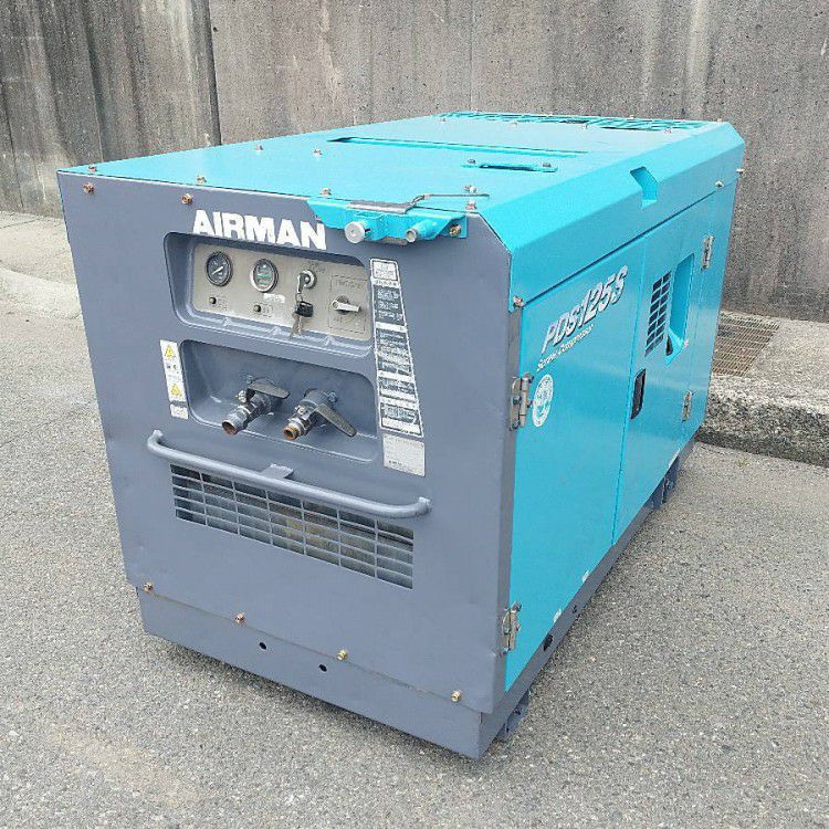 AIRMAN/北越工業 PDS125S 35馬力 エンジンコンプレッサー | 機械工具の