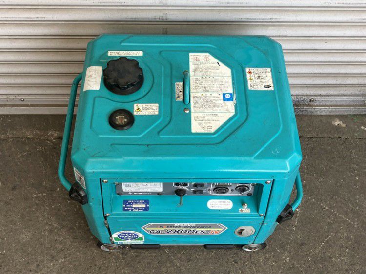 DENYO/デンヨー 2.8kVA インバーター発電機 GA-2800ES-IV セルスタート