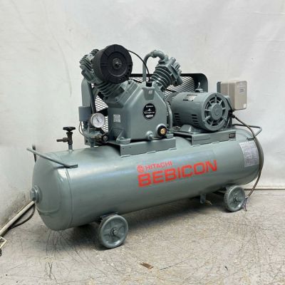 日立 ベビコン エアーコンプレッサー5馬力(3.7kw) 三相200V HITACHI