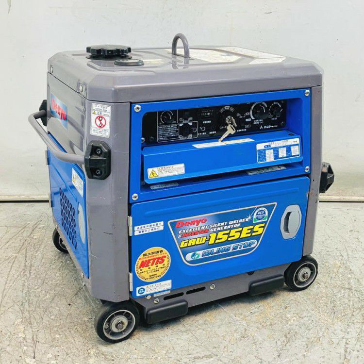DENYO/デンヨー GAW-155ES エンジンウェルダー ガソリンエンジン溶接機