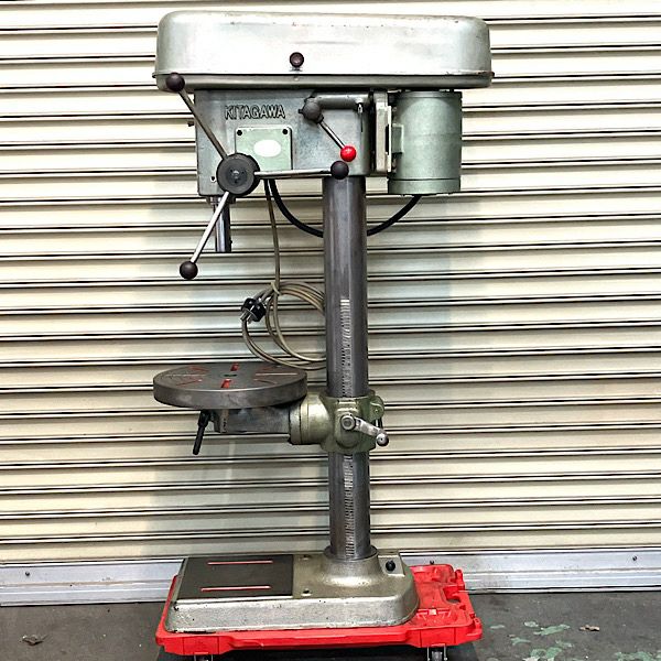 分解整備済み】KITAGAWA/北川 19mm 400W タッピングボール盤 KDT-410