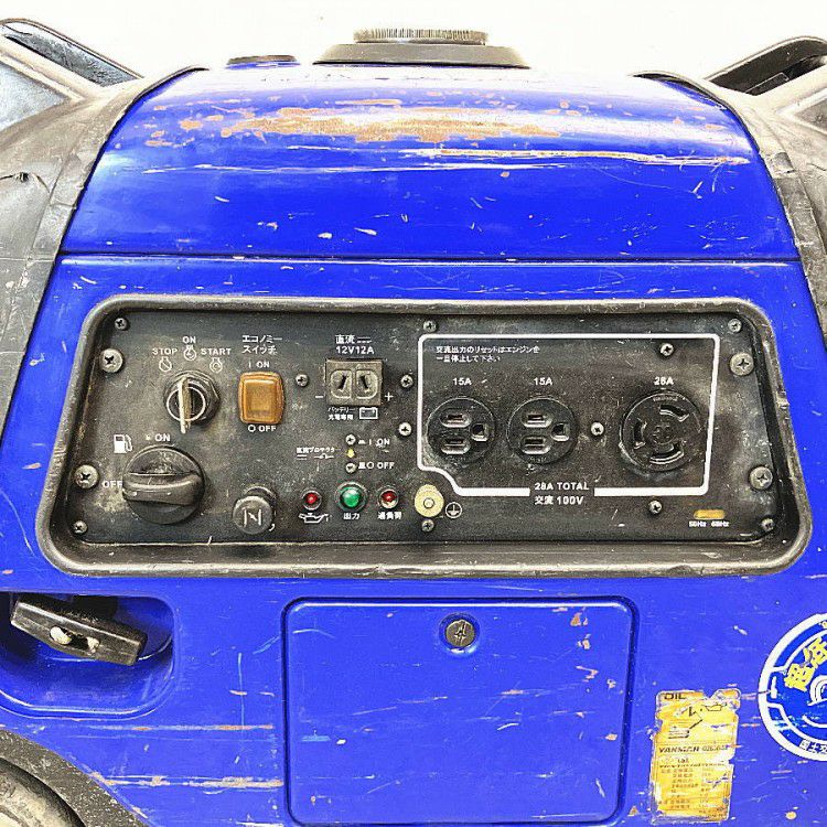 YANMAR/ヤンマー G2800iSE 2.8kVA ガソリンインバータ発電機 | 機械