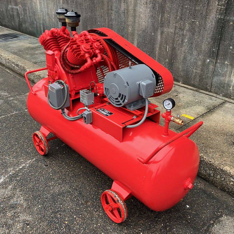 Fuji/富士製作所 W-35 5馬力/3.7kW 中圧コンプレッサー | 機械工具の