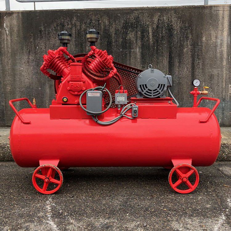 Fuji/富士製作所 W-35 5馬力/3.7kW 中圧コンプレッサー | 機械工具の