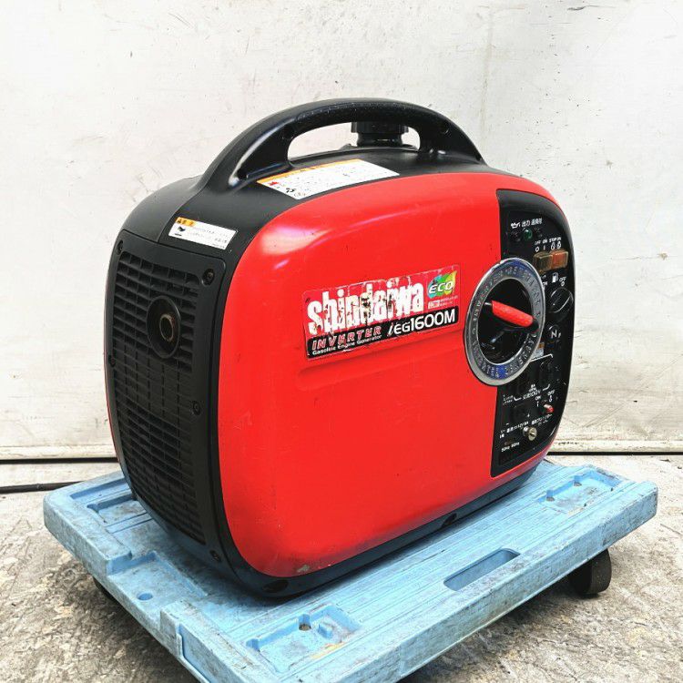 shindaiwa ポータブル発電機 IEG1600M shindaiwa/新ダイワ/やまびこ IEG1600M-Y 1.6KVA ポータブル