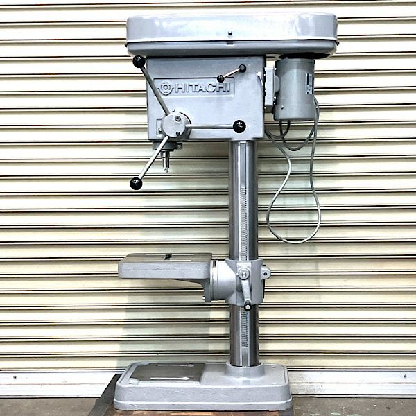 分解整備済】HITACHI/日立 23mm 400W 卓上ボール盤 B23S 三相200V