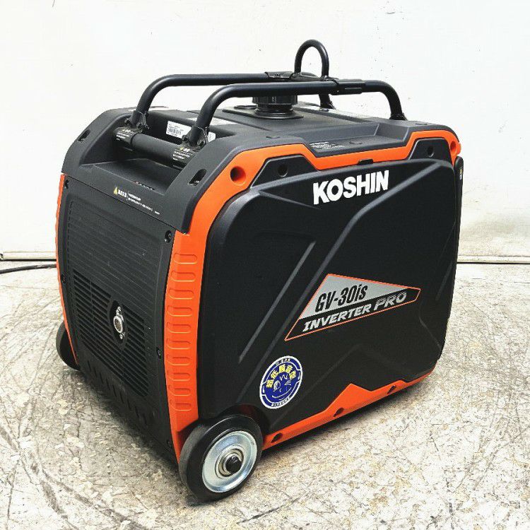 KOSHIN/工進 GV-30is 3.0kVAインバーター発電機 | 機械工具のMugendou
