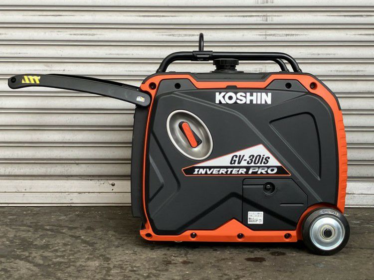 ゴクウ専用 KOSHIN/工進 3.0kVA インバーター発電機 GV-30is スローダウン有り