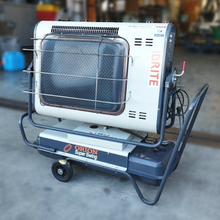 オリオン機械 HRS330 38.8kW ジェットヒーター BRITE スイング式 単相