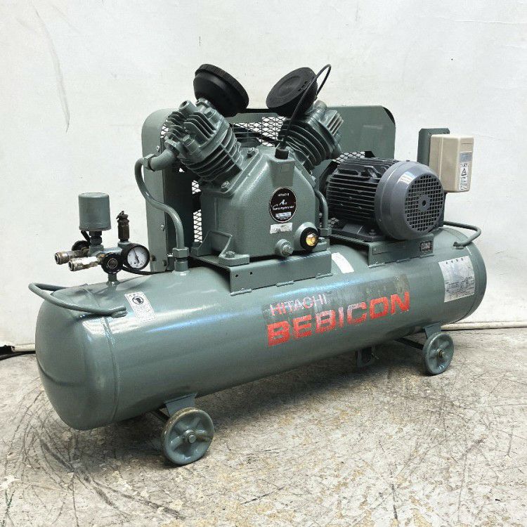 HITACHI/日立 2.2P-9.5VA6 2.2kW/3馬力 給油式 レシプロコンプレッサー