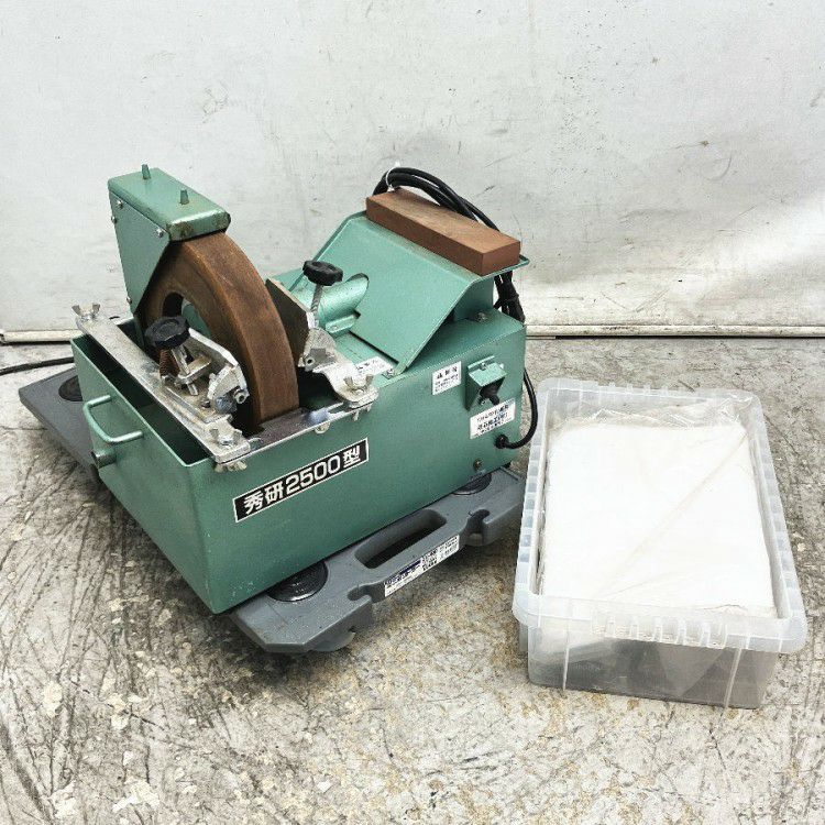 明石機工 秀研（しゅうけん）2500型 刃物研磨機 | 機械工具のMugendou