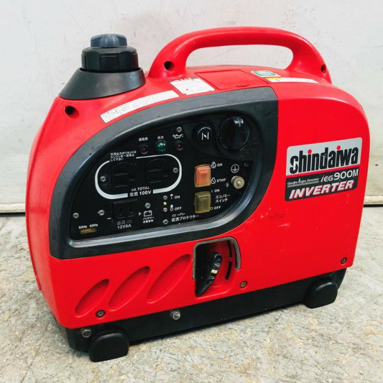 Shindaiwa/新ダイワ/やまびこ iEG900M-Y 0.9kVA インバータ発電機