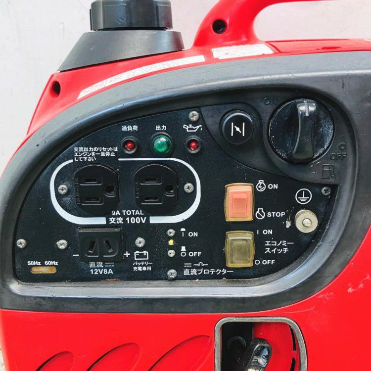 Shindaiwa/新ダイワ/やまびこ iEG900M-Y 0.9kVA インバータ発電機